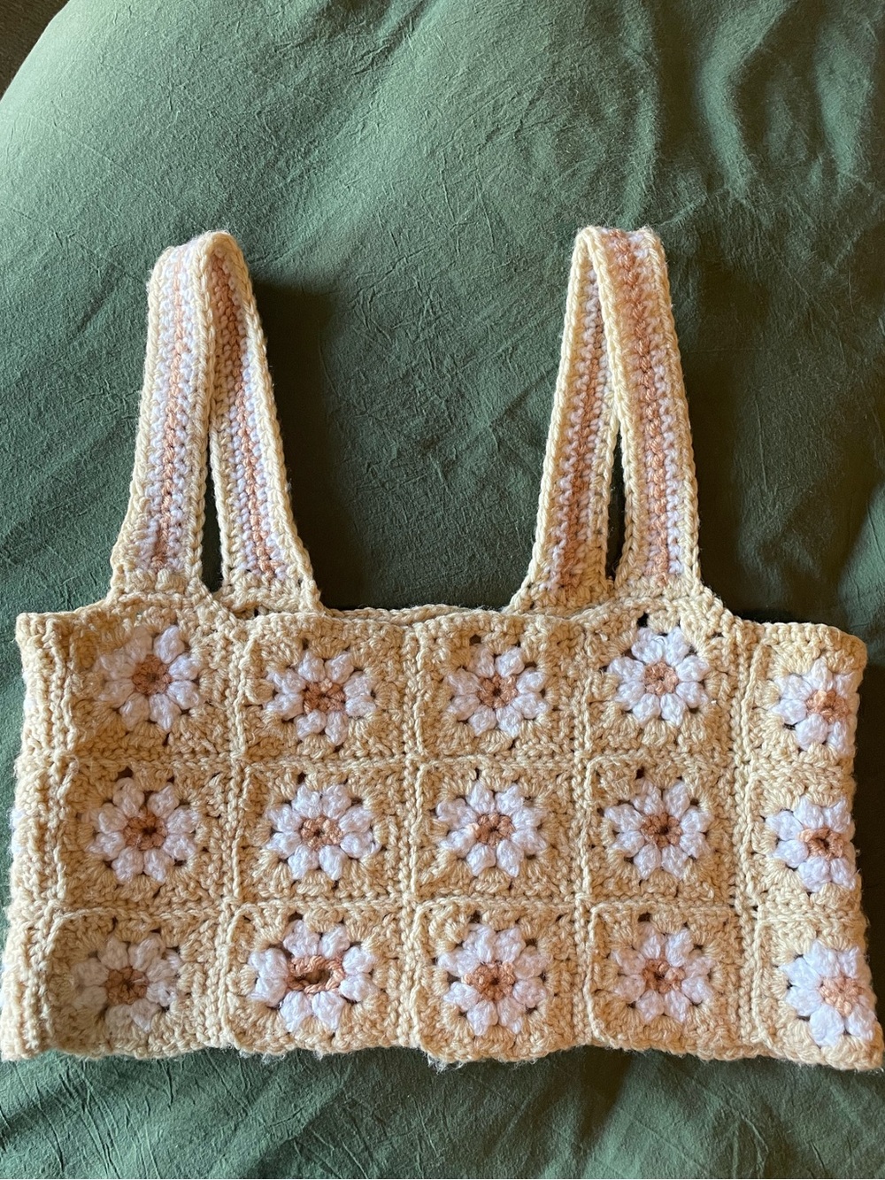 Handmade Crochet Floral crop top